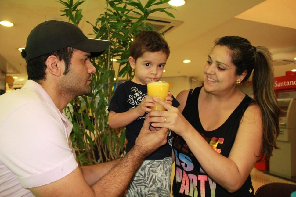 Damari desenvolveu diabetes na gravidez de Enzo, de 2 anos: mudan&ccedil;as nos h&aacute;bitos continuaram ap&oacute;s o parto (Camila Moreira/ AAN)