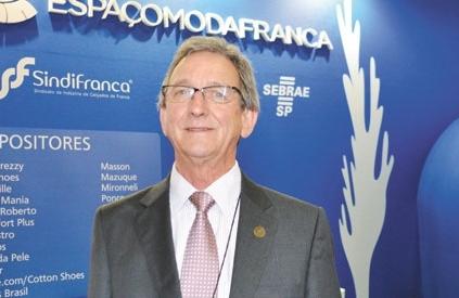 O presidente do Sindicato das Ind&uacute;strias de Cal&ccedil;ados de Franca, Jos&eacute; Carlos Brigag&atilde;o do Couto ( Reprodução)