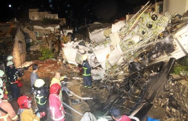 Avi&atilde;o era proveniente de Kaohsiung e o voo havia sido adiado como consequ&ecirc;ncia do mau tempo (AFP)