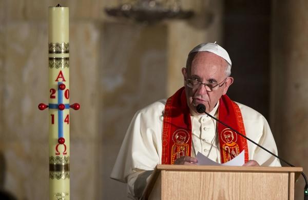 Papa Francisco pediu paz nas regi&otilde;es de conflito (France Press)