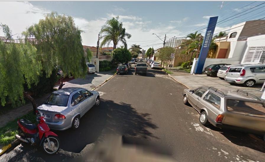 A Rua Altino Arantes, local do arrast&atilde;o, cruza as avenidas mais movimentadas de Ribeir&atilde;o Preto e fica em &aacute;rea nobre da cidade ( Reprodução)