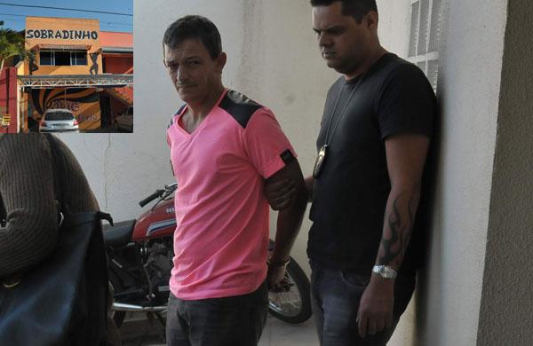 Vigilante acusado de participar de esquema de extors&atilde;o foi preso ontem; pol&iacute;cia diz que v&iacute;timas n&atilde;o devem ter vergonha de denunciar ( Leandro Ferreira/ AAN)