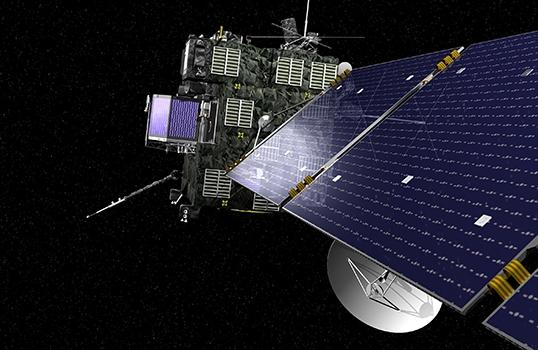 No dia 11 de novembro, Rosetta se aproximar&aacute; a poucos quil&ocirc;metros do cometa (Divulgação/Nasa)