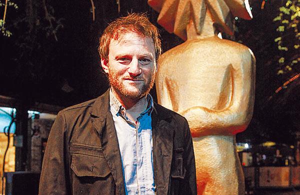O diretor de O Cr&iacute;tico, Hern&aacute;n Guerschuny, no Festival de Gramado ( Divulgação)