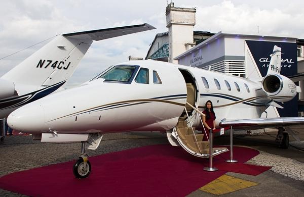 Aeronave, Cessna, Jato, Queda, Santos (Divulgação)