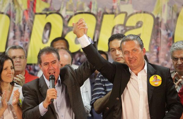 Jonas Donizette e Eduardo Campos (Divulgação)