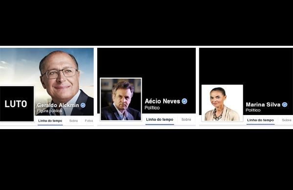 No Twitter, os presidenci&aacute;veis n&atilde;o se manifestaram sobre o assunto nesta manh&atilde; e as fotos dos perfis n&atilde;o foram alteradas ( Reprodução)