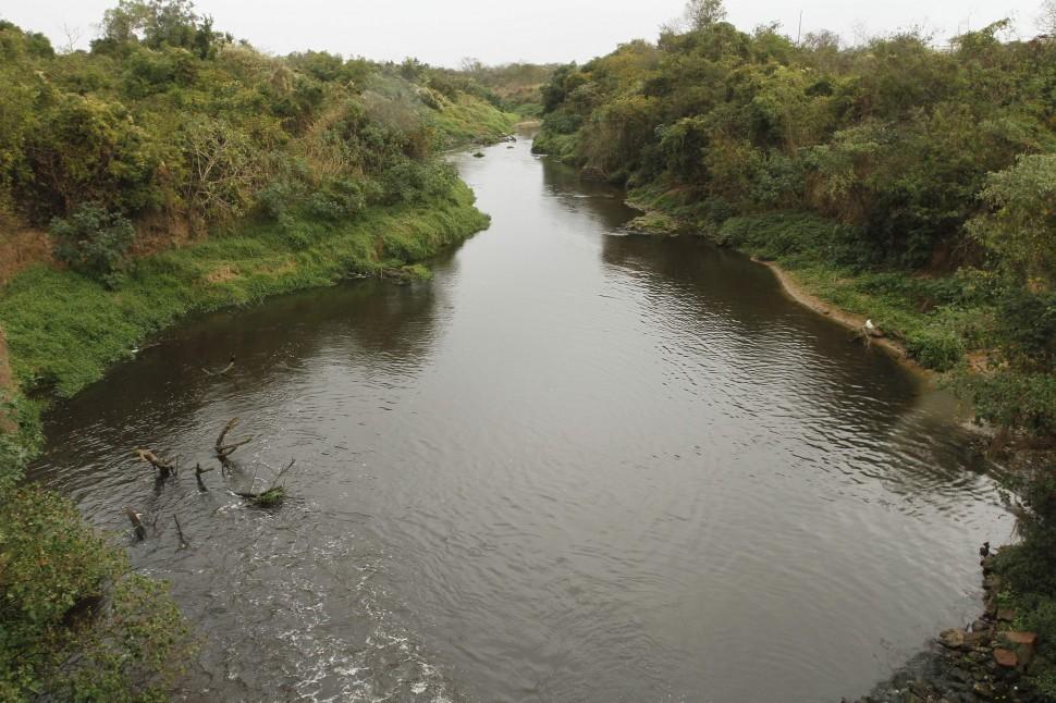 Rio Jundia&iacute; que passa por Indaiatuba e que agora ter&aacute; sua &aacute;gua liberada para abastecimento devido &agrave; despolui&ccedil;&atilde;o realizada nos &uacute;ltimos anos ( Gustavo Tilio/Especial para AAN)
