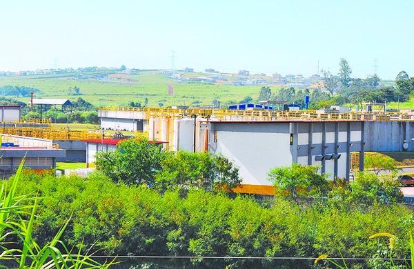 A Estação de Tratamento de Esgoto (ETE) Anhumas, no Parque Imperador (Elcio Alves/ AAN)