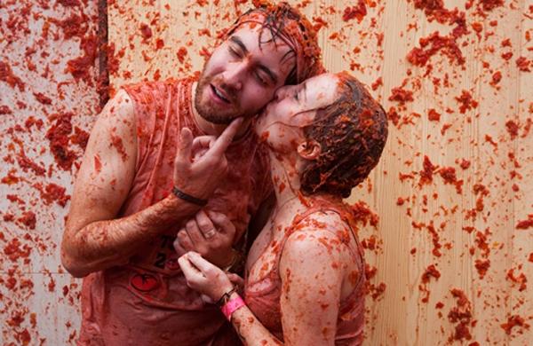 Tomatina, Espanha, Tomates, Arremesso, Festa, Tradicional (France Press)