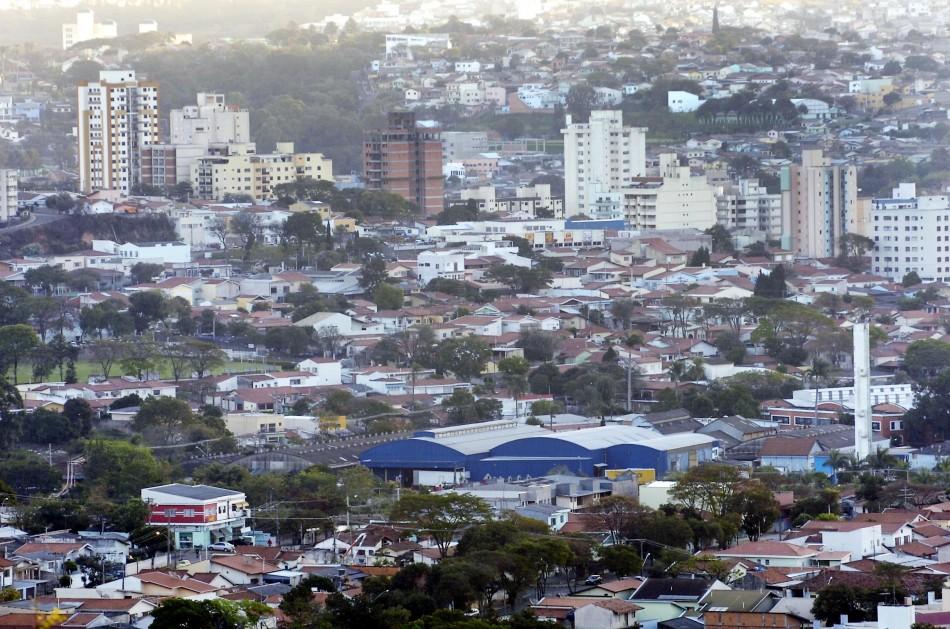 Vista geral da cidade de Valinhos ( Cedoc/RAC)