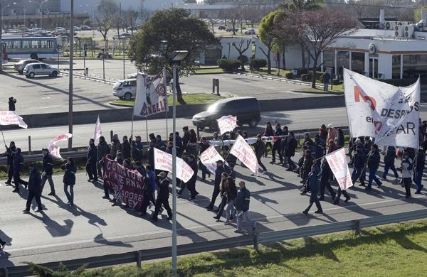 Argentina, Protesto, Greve Geral, Paralisa&ccedil;&atilde;o, Economia, Peso (France Press)