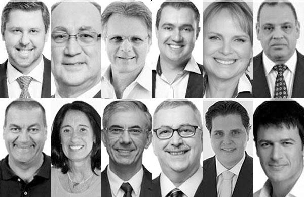 A Regi&atilde;o Metropolitana de Campinas (RMC) elegeu 12 deputados federais e estaduais (Montagem/Correio.com)