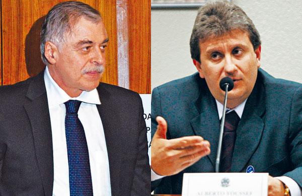 Paulo Roberto Costa, ex-diretor de Abastecimento da Petrobras; o doleiro Alberto Youssef: acordo de dela&ccedil;&atilde;o premiada com o MPF ( Agência Brasil/ Cedoc/ RAC)