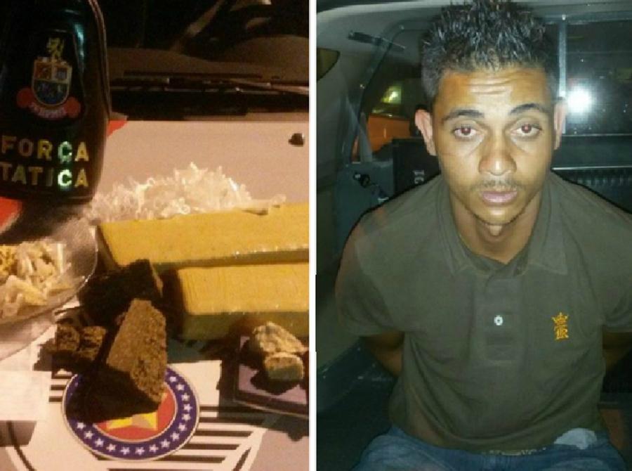 Rapaz, preso, crack, maconha, Sorocaba, Jonathan Oliveira Cruz, Tiririca ( Divulgação)