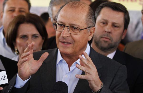 Alckmin disse ser 'totalmente favorável' à publicidade dos documentos ( Cedoc/RAC)