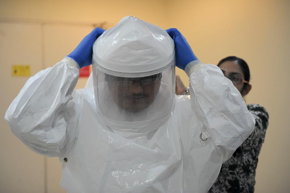 ebola, epidemia (AFP PHOTO / MOHD RASFAN )