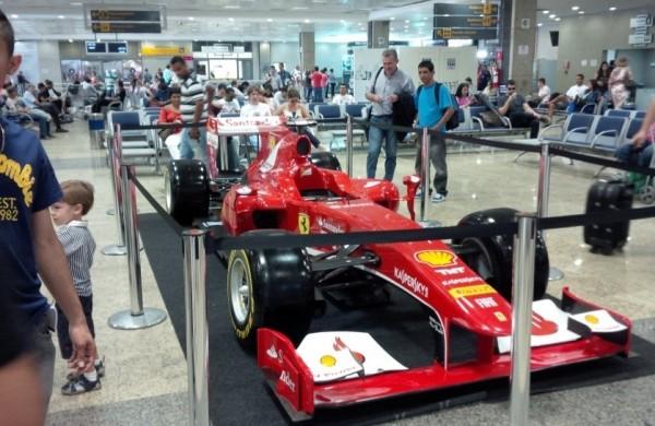 showcar, ferrari, exposi&ccedil;&atilde;o, viracopos, mostra GP, F1 ( Divulgação)