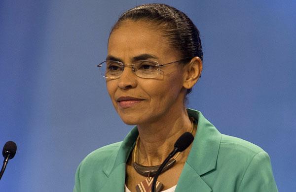 Marina acusa campanha petista Dilma Rousseff de faltar com a &eacute;tica (Nelson Almeida/ AFP)