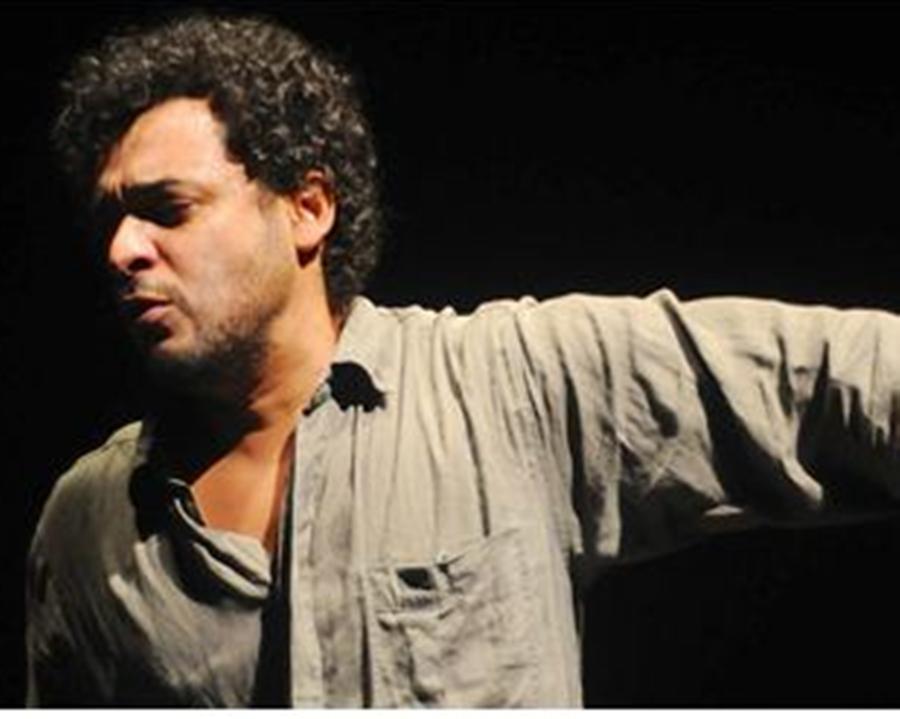 Ator, Rui Ricardo Diaz, cena, 'A Hora e a Vez' ( Divulgação)