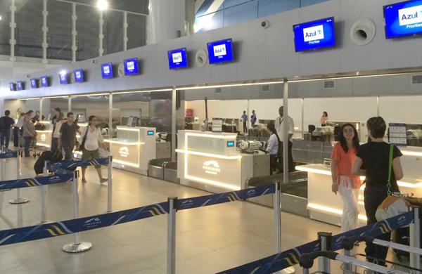 Novo terminal de passageiros do Aeroporto Internacional de Viracopos, em Campinas (Eduardo Gregori/AAN)