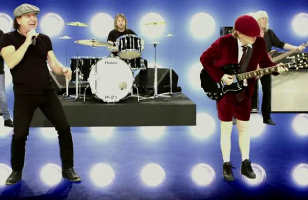 O AC/DC divulgou o clipe da m&uacute;sica Play Ball, que faz parte do &aacute;lbum Rock or Bust ( Reprodução)