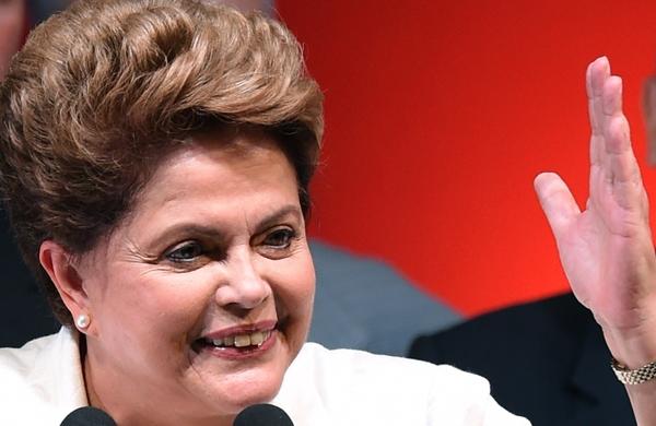 dilma, segundo turno, elei&ccedil;&otilde;es, reelei&ccedil;&atilde;o, ouro verde, discurso, vit&oacute;ria (Evaristo Sá/France Press)