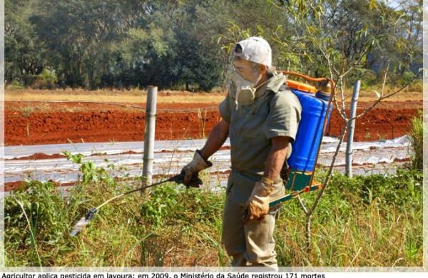 Em 2009, o Minist&eacute;rio da Sa&uacute;de registrou 171 mortes e 5.253 casos de intoxica&ccedil;&atilde;o por uso de agrot&oacute;xicos  (Antoninho Perri/ Unicamp)