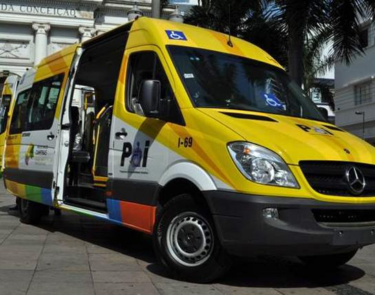 Emdec afirma que o PAI-Serviço conta com 47 vans e dois ônibus (Divulgação)