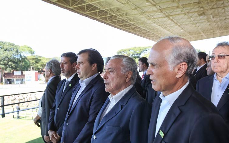 Presidente Michel Temer participa da solenidade de abertural da 84ª Exposição Internacional de Gado Zebu (Marcos Correa/PR)