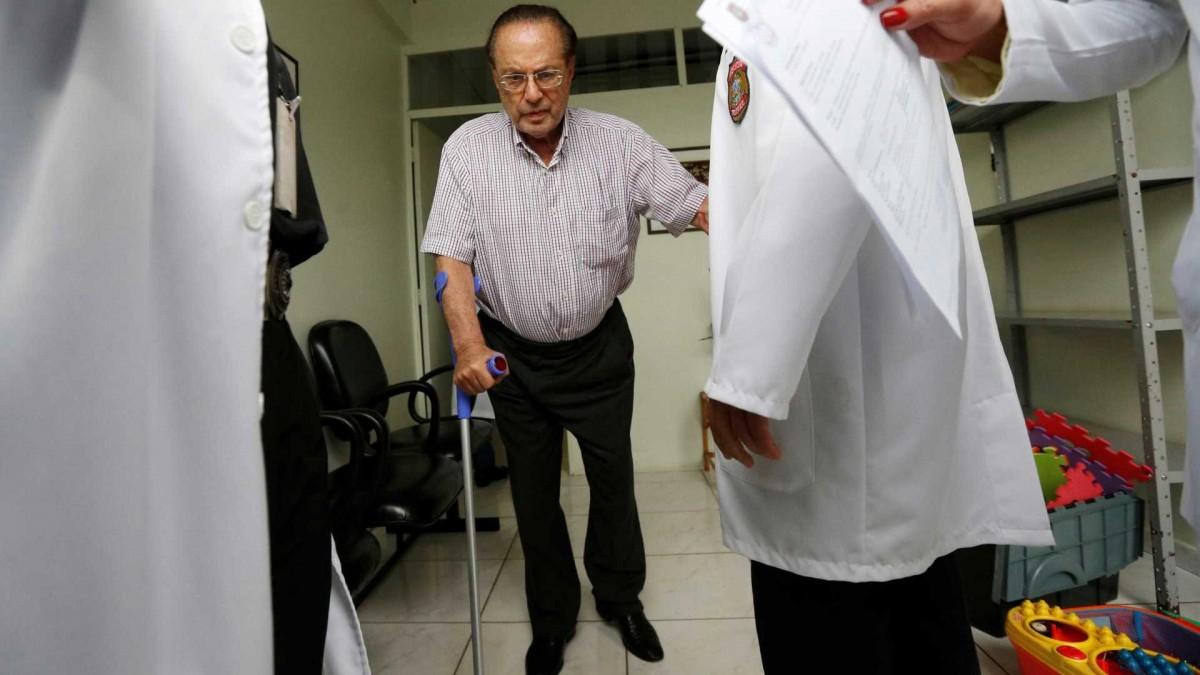 O deputado recebeu alta neste domingo, 29, depois de ficar internado por 23 dias no hospital Sírio Libanês (Divulgação)