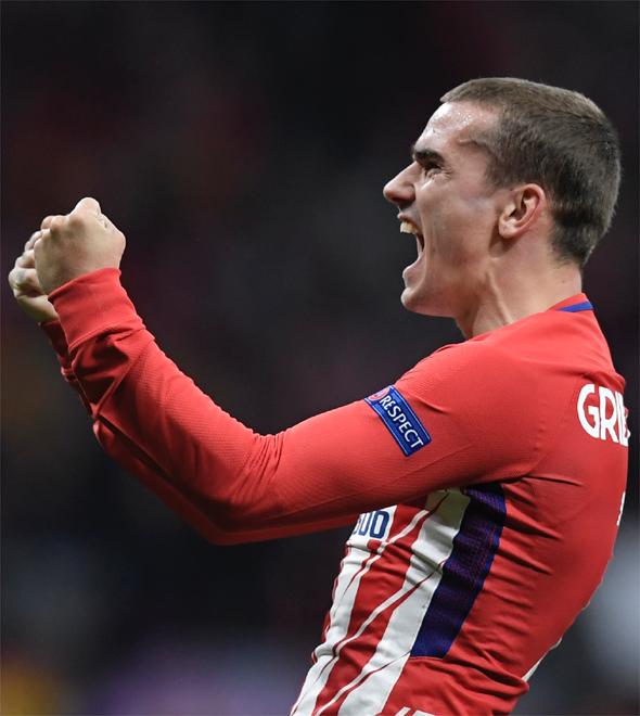O Atlético de Madrid derrotou o Arsenal por 1 a 0 nesta quinta-feira, no estádio Metropolitano, em casa, e garantiu vaga na decisão da Liga Europa (AFP)