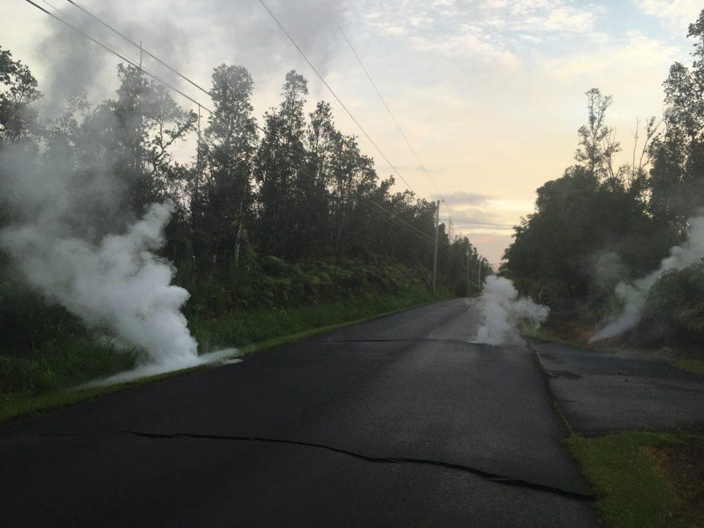 Novas fendas se abrem perto de vulcão no Havaí (Divulgação)