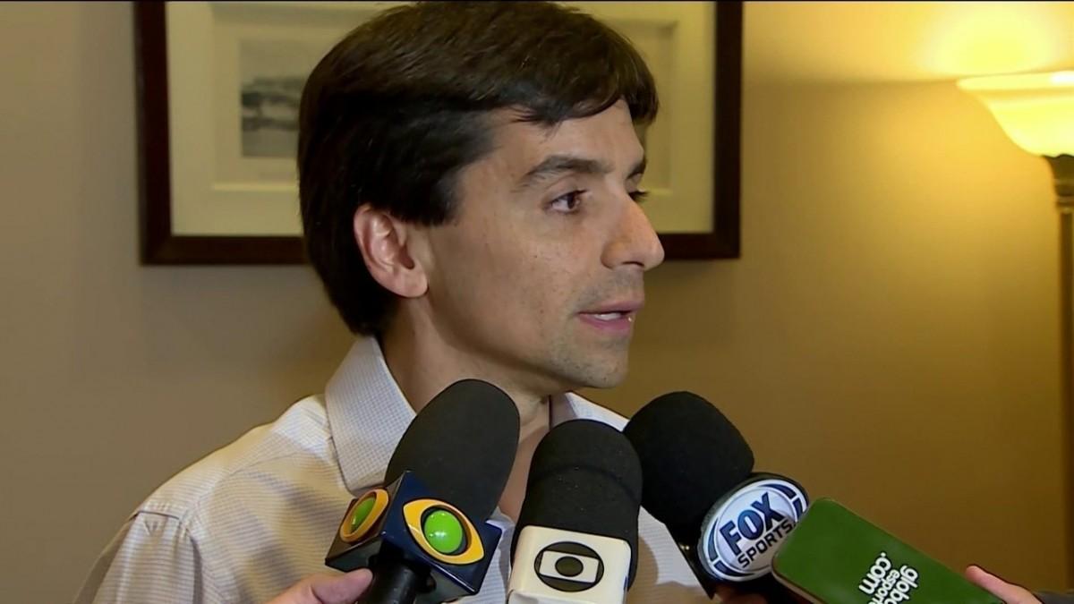 Alexandre Zanotta, afirmou que a cada posicionamento da entidade sobre a polêmica de arbitragem na final do Campeonato Paulista, mais o caso se torna duvidoso (Reprodução)
