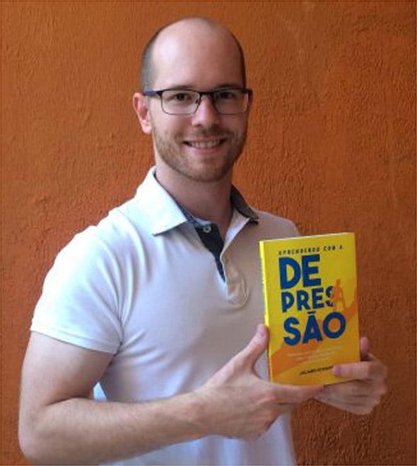 Biblioteca recebe autor de livro sobre depressão (Divulgação)