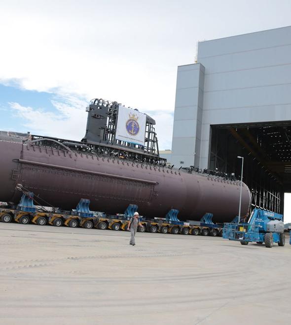 Submarino nuclear ficará pronto em 3 anos (Divulgação)