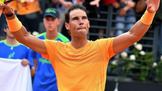 Nadal dá troco em canadense e vai às quartas em Roma (AFP)