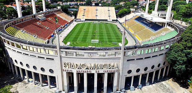 Pacaembu tornou-se a segunda casa do Santos depois da construção da Arena Corinthians (Divulgação)