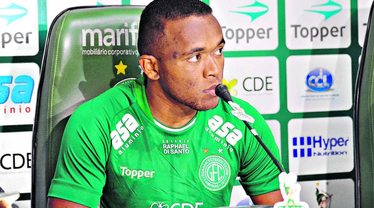 Pará foi apresentado ontem e, se for inscrito a tempo na CBF, poderá fazer sua estreia pelo Bugre na partida de sábado contra o CRB, no Brinco  (Guarani Press)