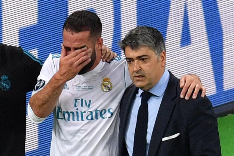 Carvajal está livre de lesão e vai jogar o Mundial (AFP)