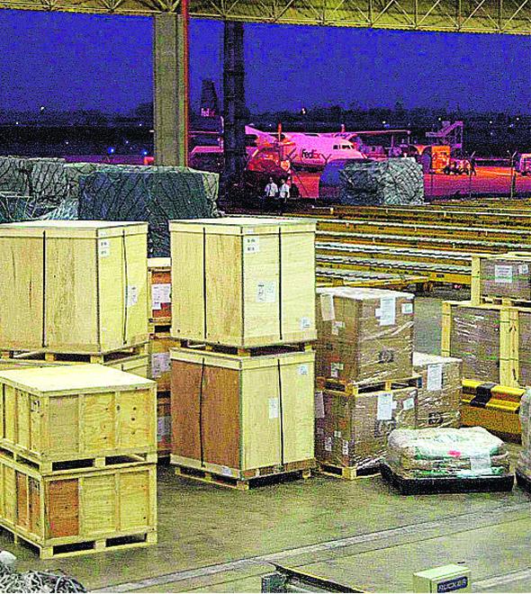 Aeroporto enviou para fora do País 10.338 toneladas só no último mês (Cedoc/RAC)
