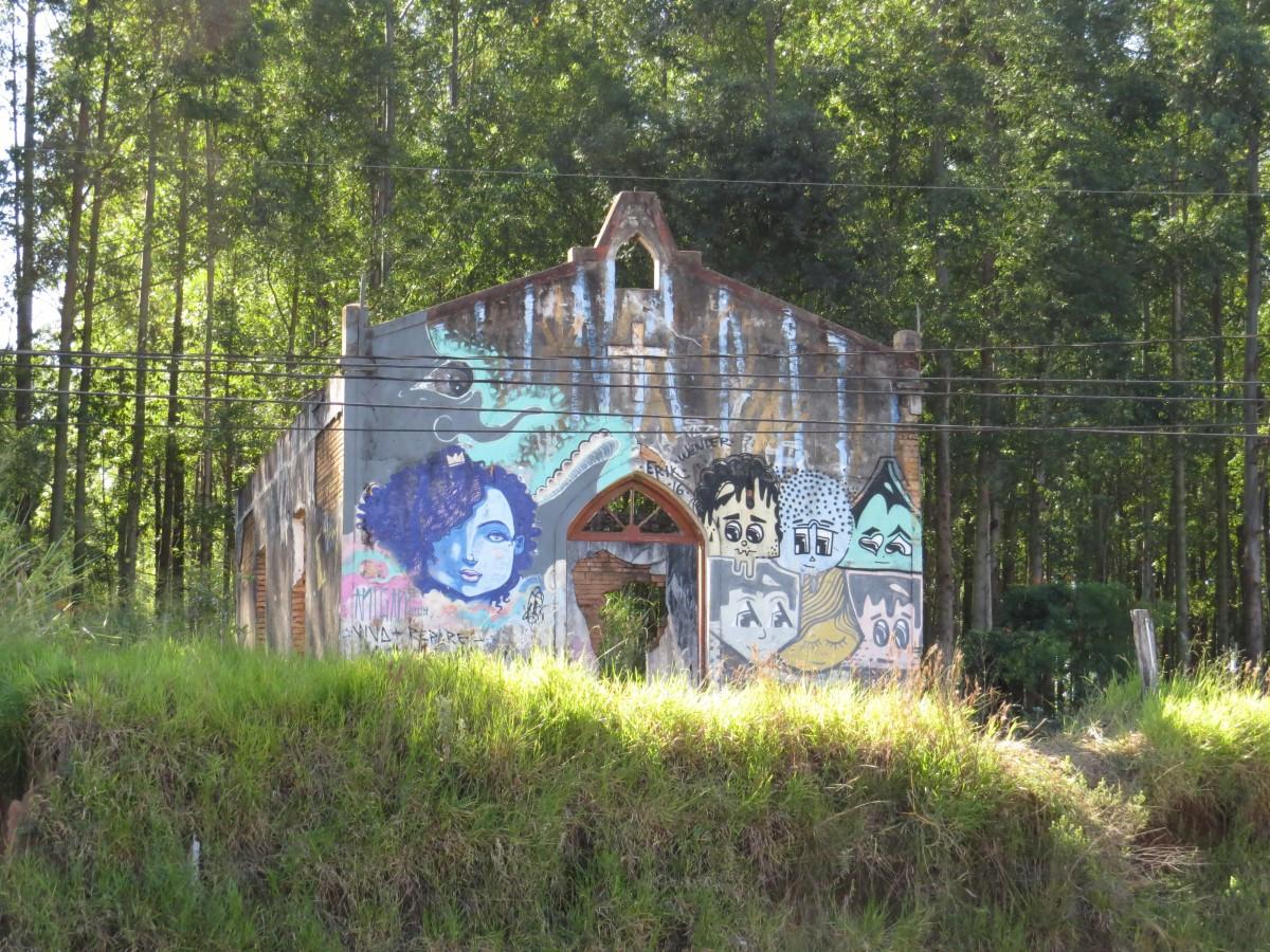 Mostra de fotos conta a história de luta dos moradores pela reconstrução da Capela de Santo Antônio  (Arquivo)