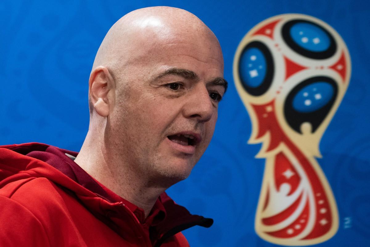 Fifa não responde sobre abusos de direitos humanos e vê Rússia como 'melhor Copa'r
 (AFP)