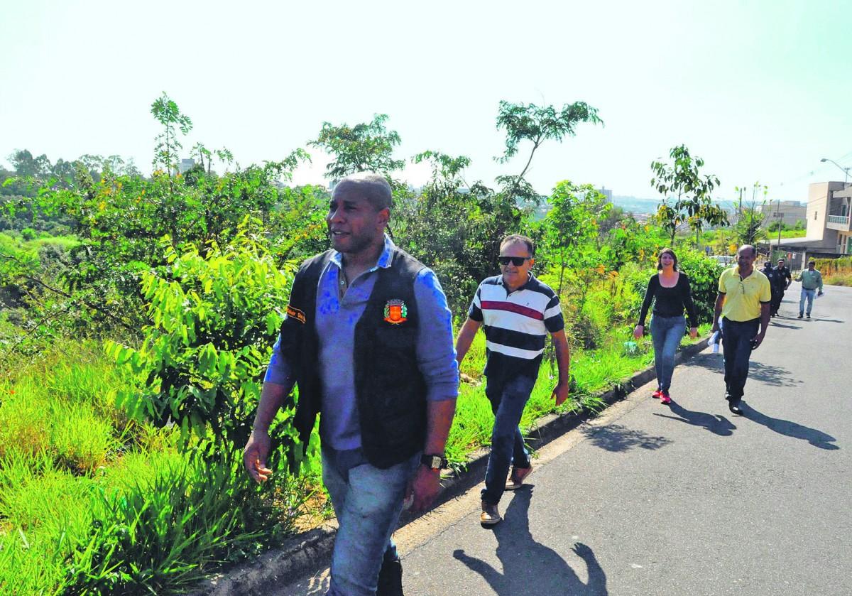 Vista geral do novo parque localizado entre os bairros Dona Judith e Vila Dainese; expectativa dos responsáveis é que os equipamentos estejam disponíveis à população em oito meses  (Divulgação)