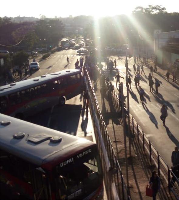Sumaré amanhece sem ônibus e com protestos (Divulgação)