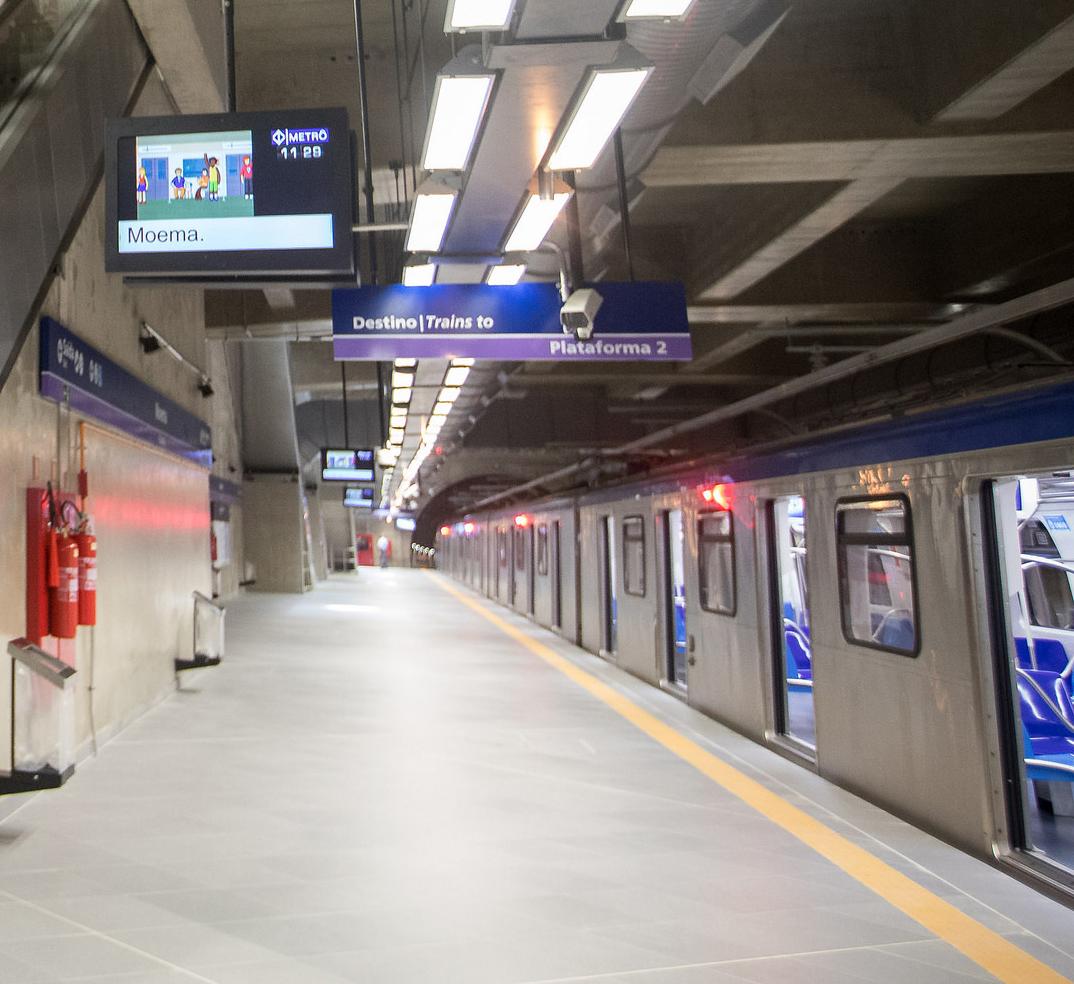 O homem foi detido na estação Pedro II, da Linha 3-vermelha (Governo do Estado de São Paulo)