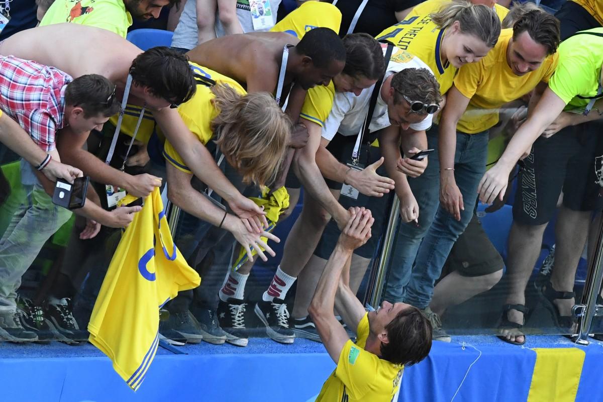 Suécia vence a Coreia do Sul por 1-0 (AFP)