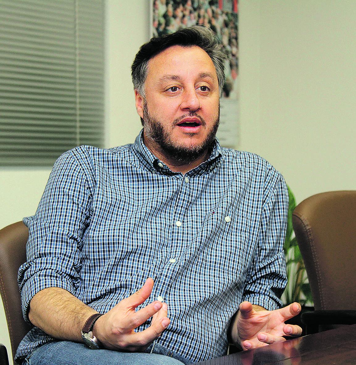 João Cury, secretário estadual, em Campinas: "Quando se trata de educação, a sala de aula é um lugar sagrado" (Thomaz Marostegan/Especial para a AAN)