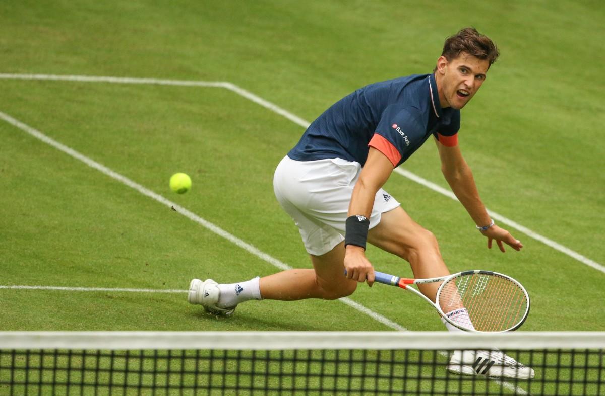 Thiem vence Youzhny na estreia em Halle (AFP)