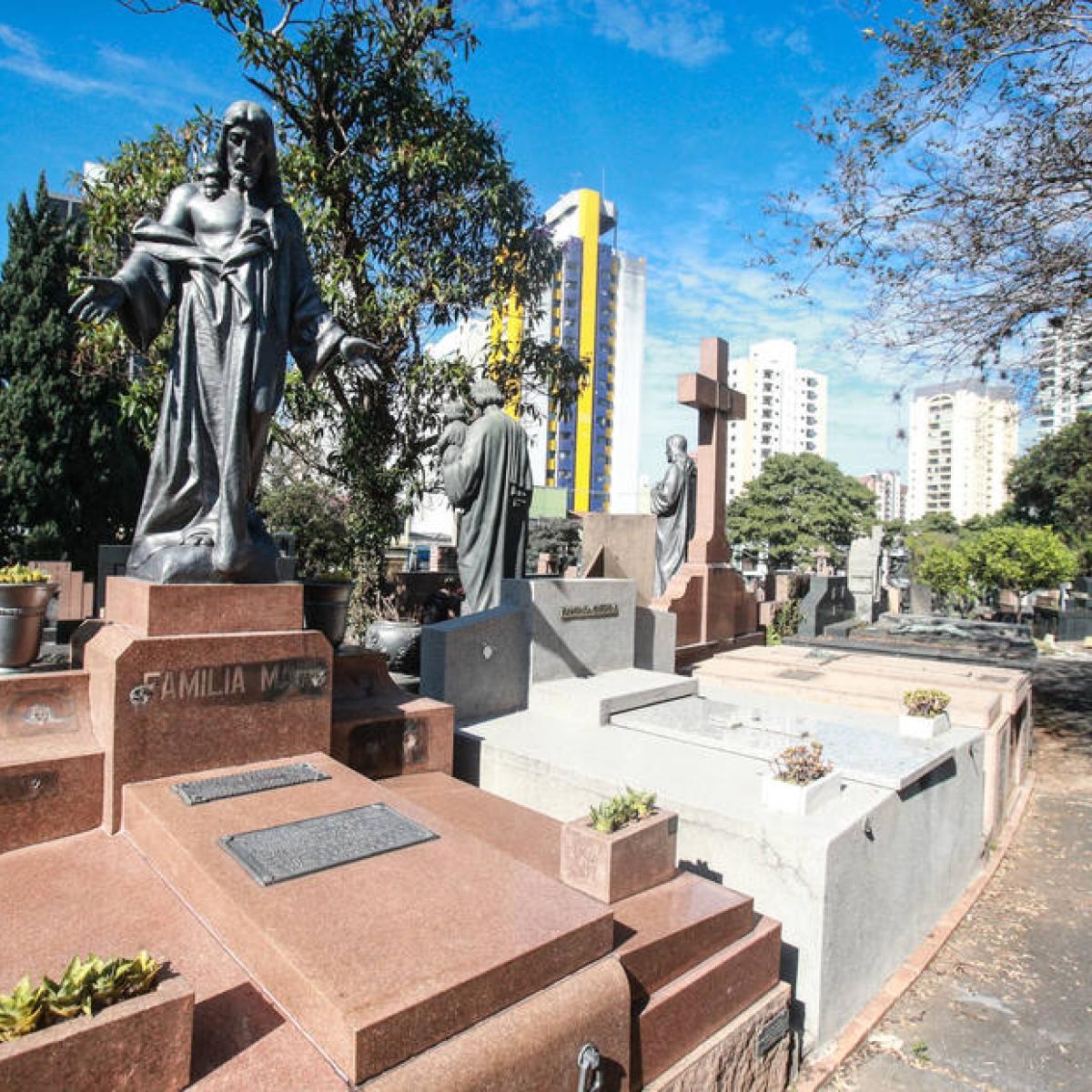 Túmulo de Prestes Maia é furtado (Divulgação)